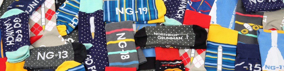 various colored socks
